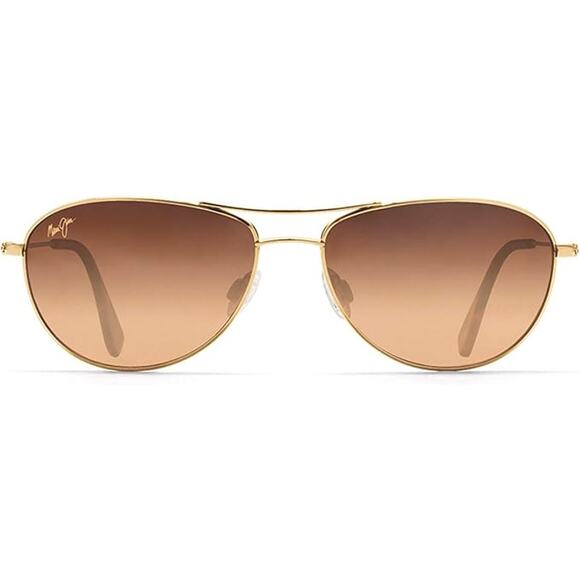 Gold Aviator Sunglasses main image 5